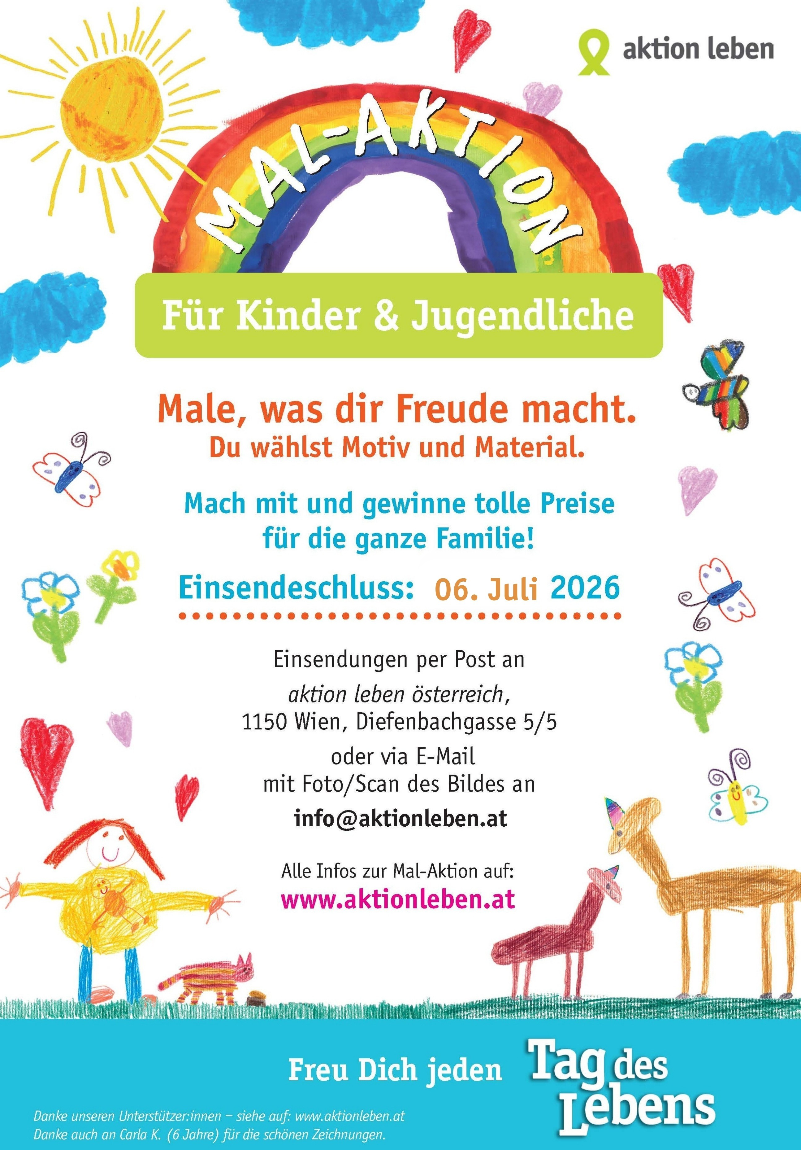 Mal-Aktion, Flyer