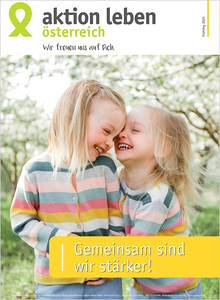 Informationsblatt über Aktivitäten der aktion leben österreich - Cover